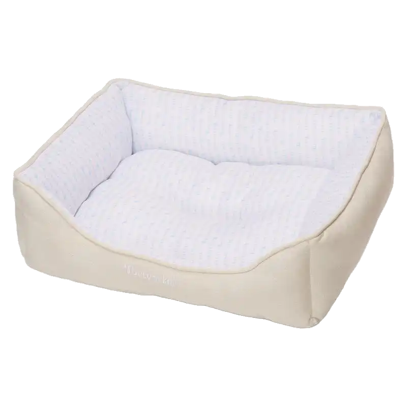 接触冷感キャットスクエアベッド M