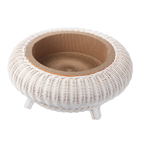 ラタンサークルベッド