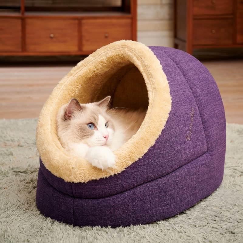 キャットドームベッド